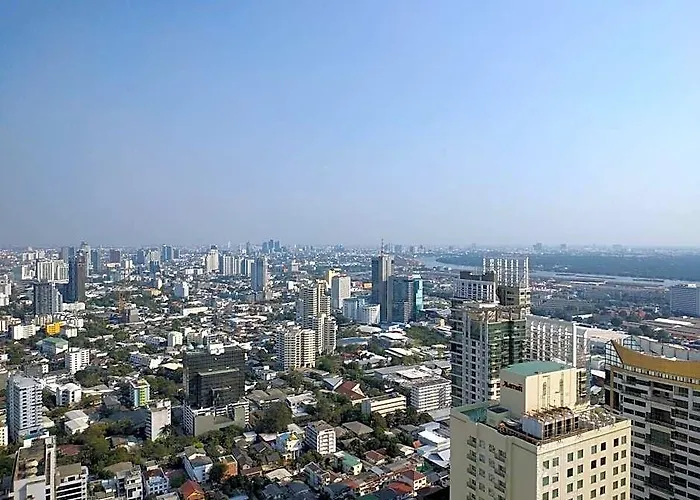 Rooftop Pool Gym Luxury Cozy Free Wifi 612 4* Bangkok